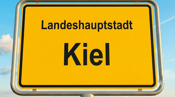 Ortsschild Kiel